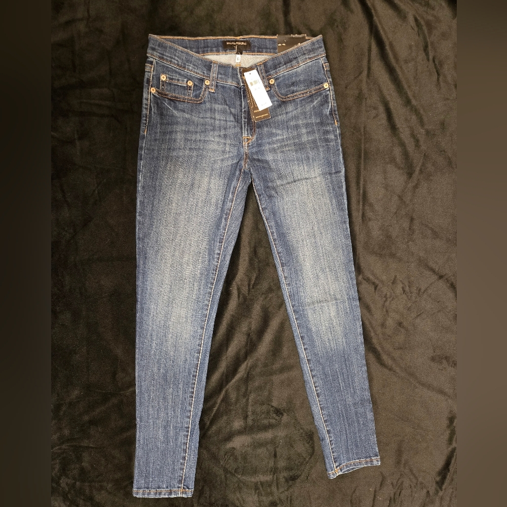 Banana Republic Mid Rise Skinny Jeans Size 2/26